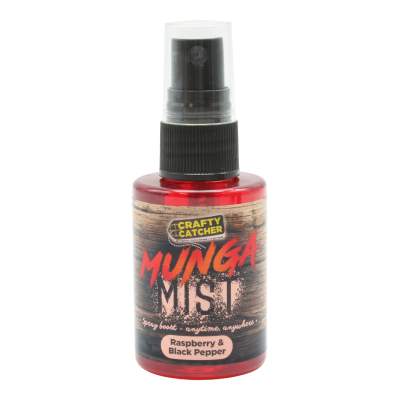 Crafty Catcher Big Hit Munga Mist Bait Spray Raspberry & Black Pepper - 50ml