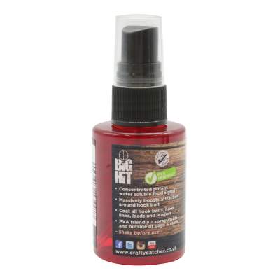 Crafty Catcher Big Hit Munga Mist Bait Spray Raspberry & Black Pepper - 50ml