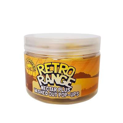Crafty Catcher Retro Range Pop-Ups Pop-Up Boilie 15mm - Nectar Plus Washed Out - 60g