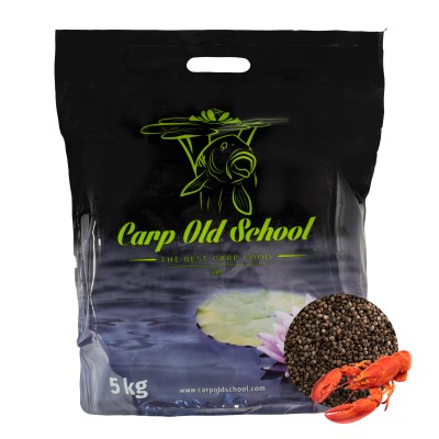 Carp Old School Hanfsaat (Aromatisiert) Futter Partikel 5kg - Crab