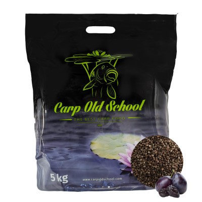 Carp Old School Hanfsaat (Aromatisiert) Futter Partikel 5kg - Plum