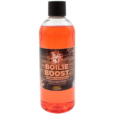 Crafty Catcher Big Hit Boilie Boost Flüssiglockstoff Raspberry & Black Pepper - 500ml