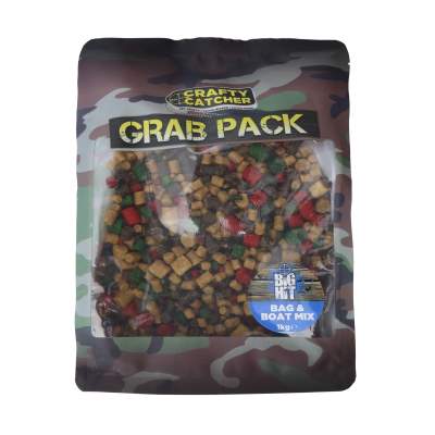 Crafty Catcher Prepared Particles Futter Partikel Bag & Boat Pellet Mix - 1kg