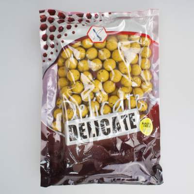 X2 Delicate Boilies Maize Cream 20mm 1Kg, Maize & Cream - 20mm - 1kg