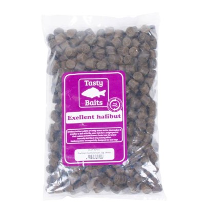 Tasty Baits Exellent Halibut Pellet, 14mm - 1kg