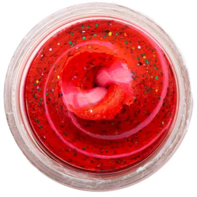 Berkley PowerBait Trout Bait Fruit Range Glitter Forellenteig - Strawberry Dream - 50g