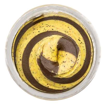 Berkley PowerBait Trout Bait Fruit Range Glitter - Forellenteig - Banana Boost - 50g