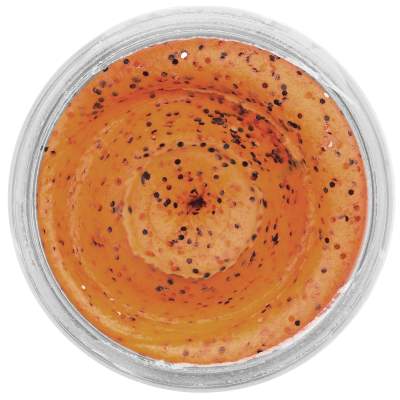 Berkley PowerBait Trout Bait Fruit Range Glitter Forellenteig - Peach & Pepper - 50g