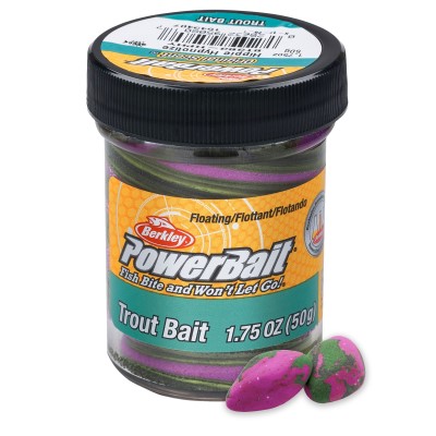 Berkley Powerbait Triple Swirls, Hippie Hypnotize - 50g