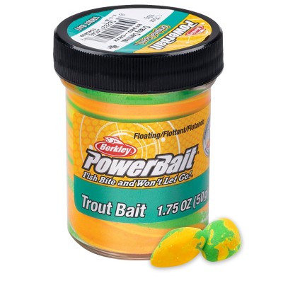 Berkley Powerbait Triple Swirls - Forellenteig Crazy Carnival - 50g