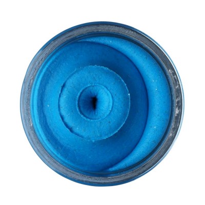 Berkley PowerBait® Natural Glitter Trout Dough - Forellenteig Blue Glitter - Garlic - 50g