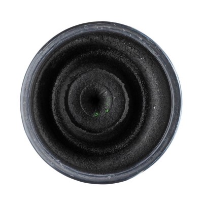 Berkley PowerBait® Natural Glitter Trout Dough - Forellenteig Black - Garlic - 50g