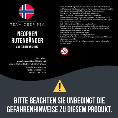 Team Deep Sea Rutenbänder Doppelpack für Meeresruten