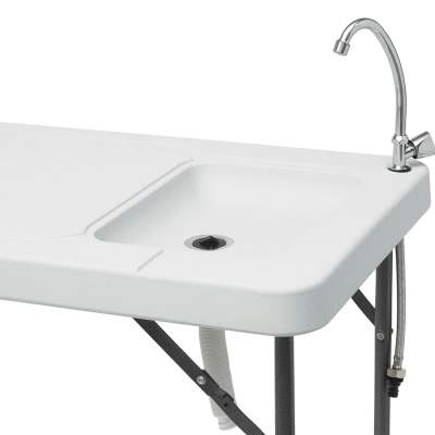 VÄINÖ Filetiertisch clean Kitchen 115cm - weiss - 1Stück