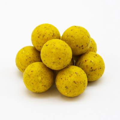 BAT-Tackle Böse Boilies im Realistric® Eimer 2,5 kg, 18mm, Banana & Toffee - yellow