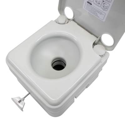 Campingtoilette 10L, 40,4cm x 35,4cm x 30,1cm