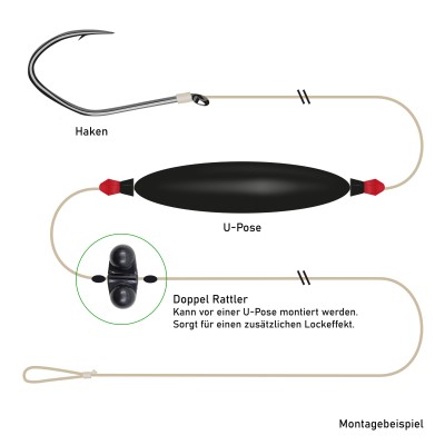 Catix Doppel Rattler black,