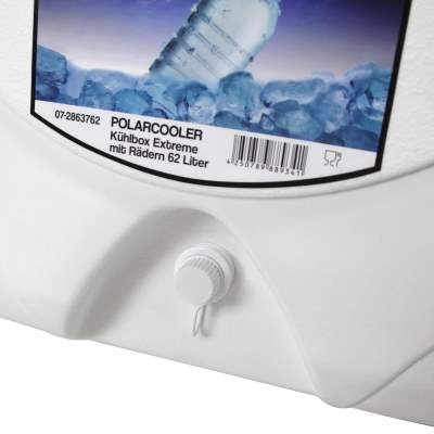 Waterside Polarcooler Kühlbox Extreme mit Rädern 62 Liter,