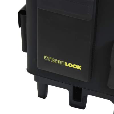 Troutlook Caddy Forellenmeister Tacklebox mit Rutenhalter