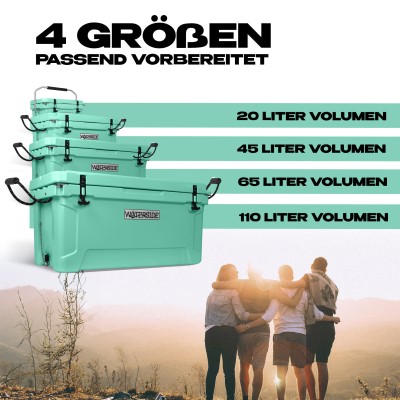 Waterside Frozen Kühlbox mint green - 110L