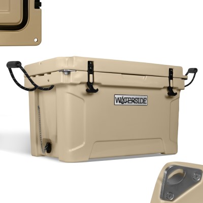 Waterside Frozen Kühlbox desert sand - 45L