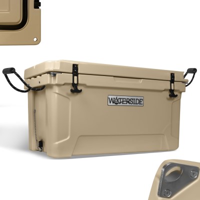 Waterside Frozen Kühlbox desert sand - 65L