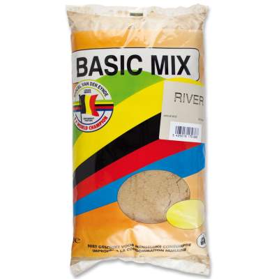 Van den Eynde Groundbait Basic Mix Riviere (Fließwasser), - Basic Mix Riviere - 2,5kg