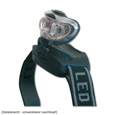 Angel Domäne Kopflampe mit 3 LEDs 1Stück