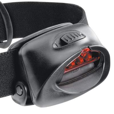 Petzl Tactikka, 3 LED- Stirnlampe, schwarz