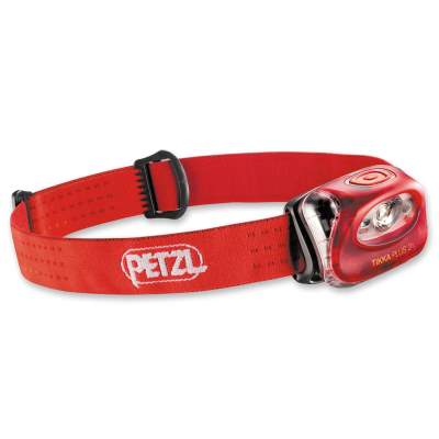 Petzl Tikka Plus 2 Stirnlampe E97PR rot, - rot - 1Stück