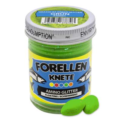 Troutlook Trout Bait Forellenknete Amino GrasGlas Green Glitter grün - 50g