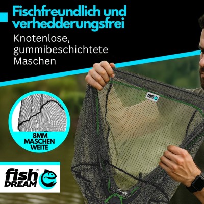 Angel Domäne Fishdream Unterfangkescher 50x45cm - 90-160cm