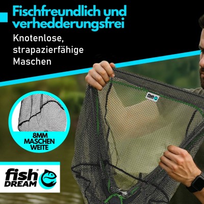 Angel Domäne Fishdream Unterfangkescher 60x50cm - 80-240cm
