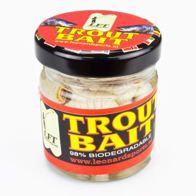 LFT Leonard Fishing Tackle Forellen Bienenmaden Trout Mummies White