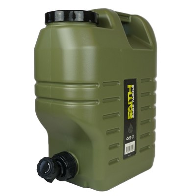 Faith Jerrycan 12 L Kanister mit Hahn 12 Liter - 31,0 x 16,5 x 35,5cm