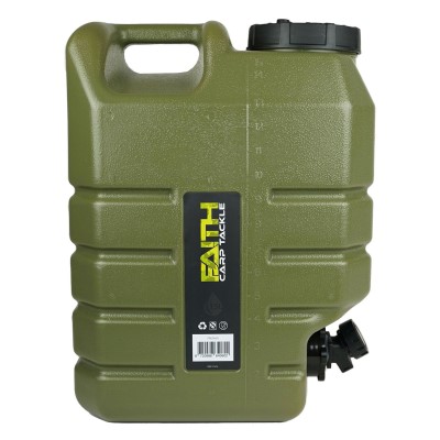 Faith Jerrycan 15 L Kanister mit Hahn 15 Liter - 29,5 x 18,0 x 38,5 cm