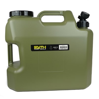 Faith Jerrycan 18 L Kanister mit Hahn 18 Liter - 37,0 x 20,0 x 33,5 cm