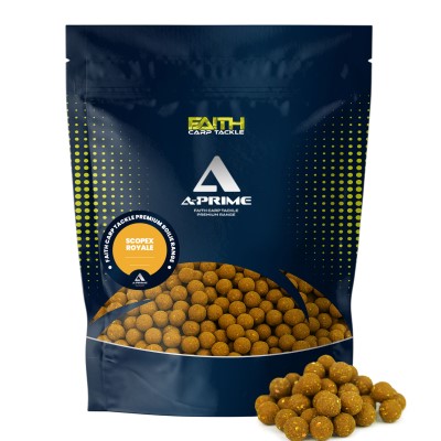 Faith A-Prime Boilie Scopex Royale - 16mm - 5kg