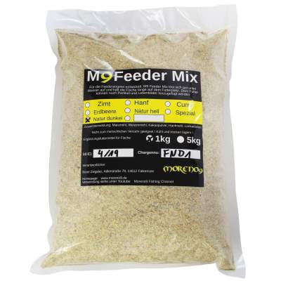 Moreno9 M9 Feeder Mix Natur Dunkel 1kg,