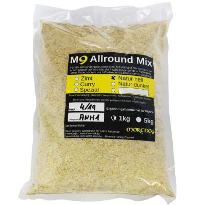 Moreno9 M9 Allround Mix Natur Hell 1kg,