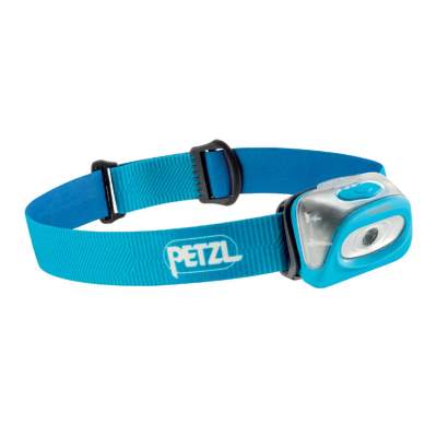 Petzl Tikkina Kopf- Stirnlampe E91HB blau, - blau - 1Stück