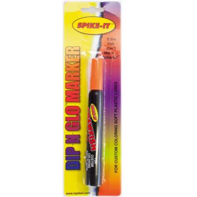 Spike-It Dip-N-Glo Marker Farbstift für Gummifische Crawfish orange,