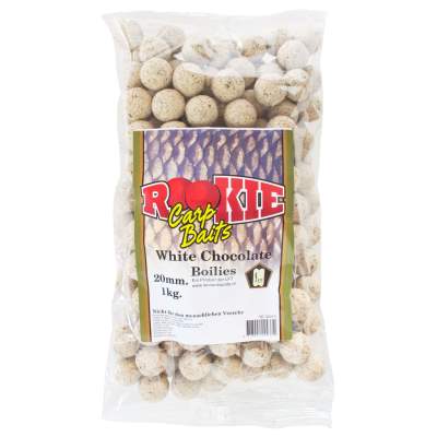 LFT Leonard Fishing Tackle Rookie Carp Boilies 20mm 1kg White Chocolate