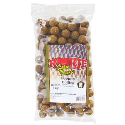 LFT Leonard Fishing Tackle Rookie Carp Boilies 20mm 1kg Scopex