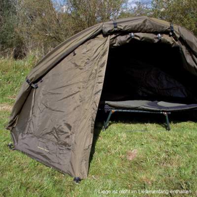 BAT-Tackle Campfort Dome inkl. Overwrap (Karpfenzelt mit Überwurf),