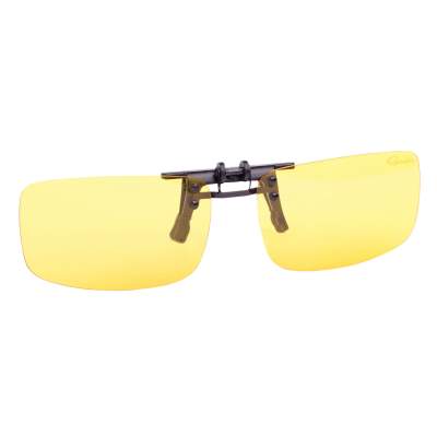 Gamakatsu G-Glasses Polarisierender Brillenaufstecker Light Amber, - Amber