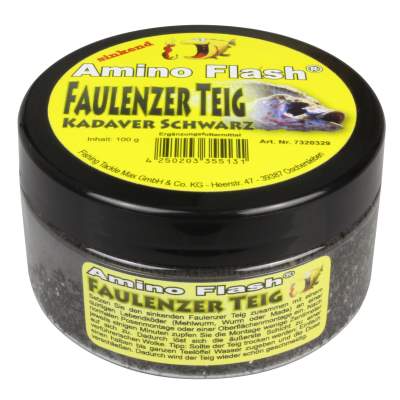 FTM Faulenzerteig sinkend Kadaver, schwarz - 100g