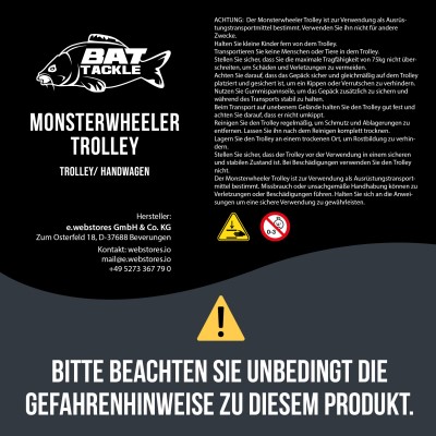 BAT-Tackle Monsterwheeler Trolley