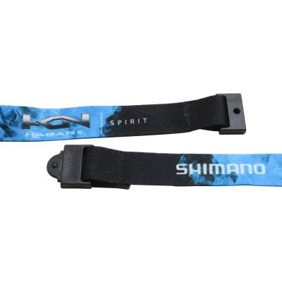Shimano Schlüsselband Hagane Spirit schwarz/blau