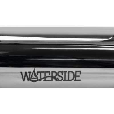 Waterside Bootsrutenhalter Edelstahl 3 Ruten, silber - 27,5x36cm